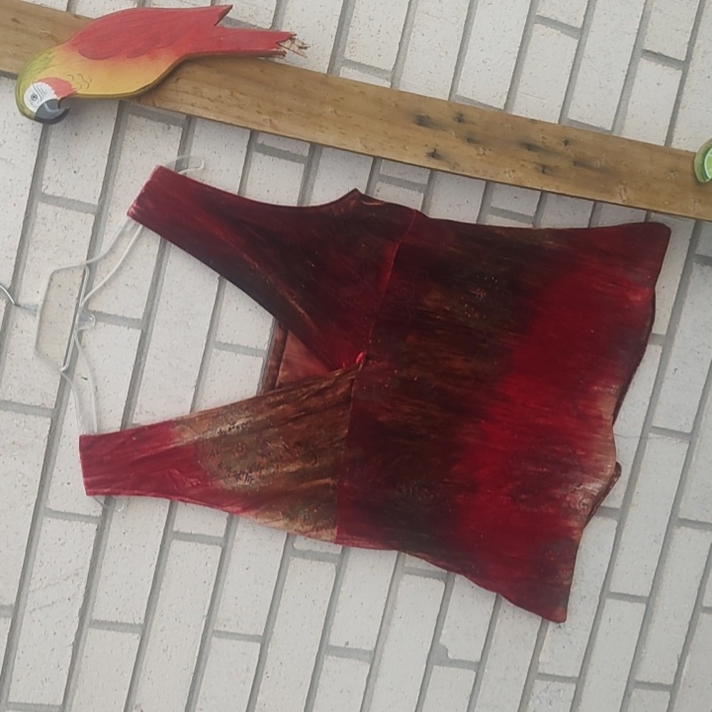 Red)Gold Top - Picture 8 of 9